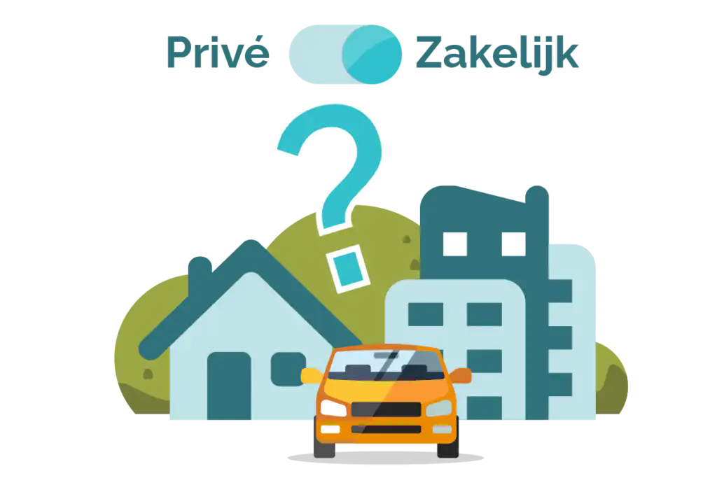 Prive vs zakelijk blog website