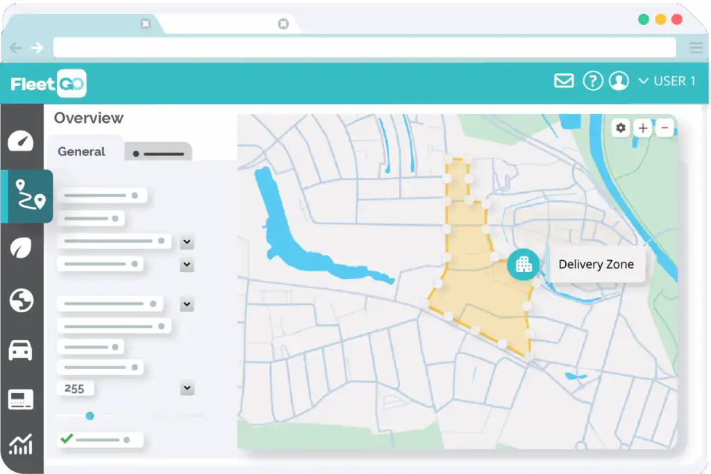 Rittenregistratie geofencing
