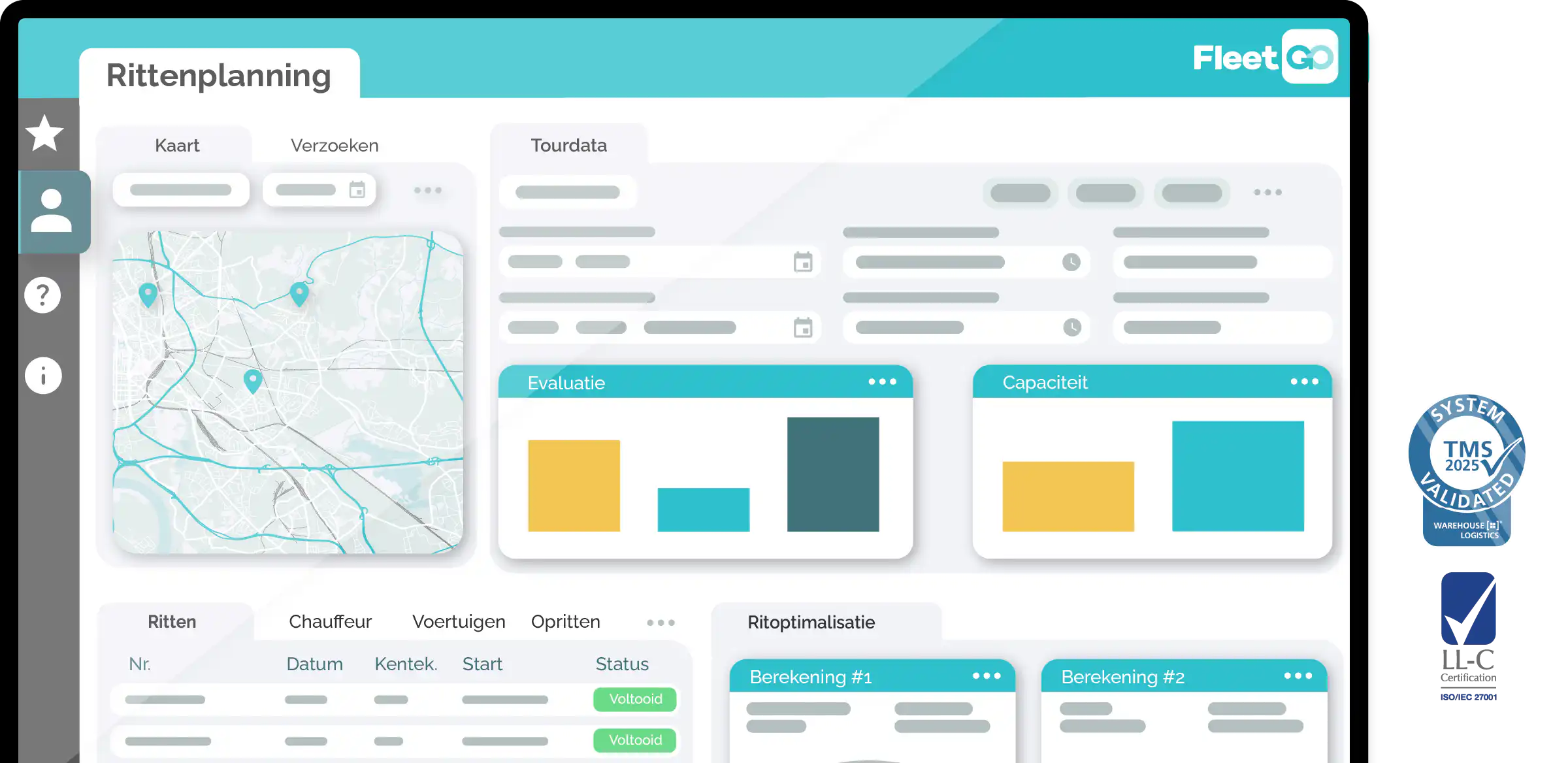 Transport management enterprise overzicht NL x