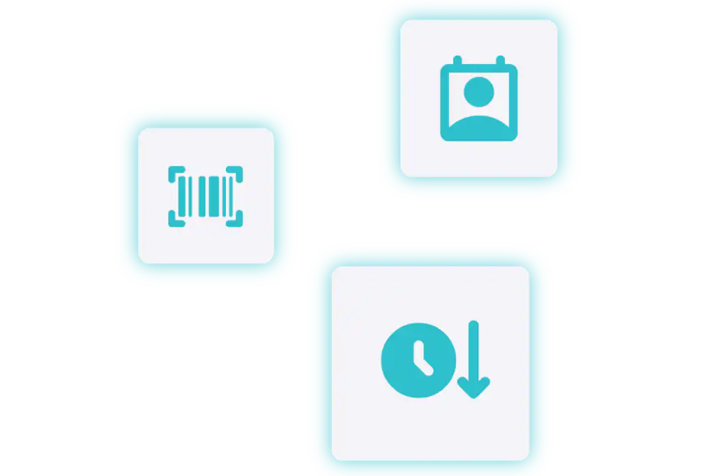 Warehouse management feature iconen NL